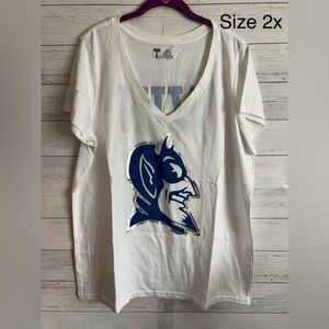 Women’s University Plus Size Duke T-shirt NWT - Size 2x